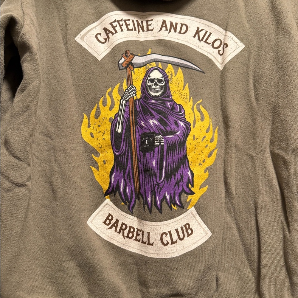 Caffeine and Kilos Reaper Hoodie